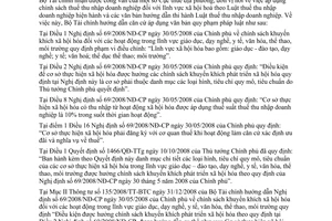 Công văn 11660/BTC-TCT chính sách thuế thu nhập doanh nghiệp lĩnh vực xã hội hoá