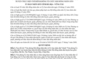 Quyết định 54/2009/QĐ-UBND đổi tên Văn phòng Hội đồng nhân dân