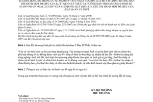 Thông tư 157/2009/TT-BTC sửa đổi 60/2007/TT-BTC hướng dẫn Nghị định 85/2007/NĐ-CP Luật Quản lý thuế