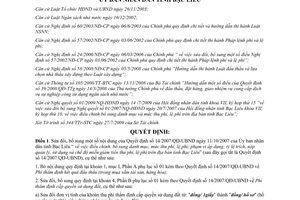 Quyết định 14/2009/QĐ-UBND sửa đổi Quyết định 14/2007/QĐ-UBND phí lệ phí