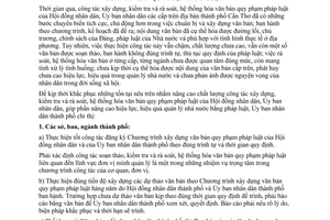 Chỉ thị 13/2009/CT-UBND chấn chỉnh công tác xây dựng kiểm tra  rà soát văn bản