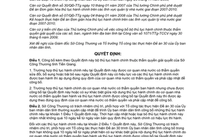 Quyết định 2791/QĐ-UBND công bố bộ thủ tục hành chính