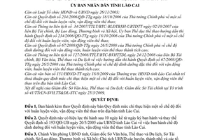 Quyết định 26/2009/QĐ-UBND mức chi thực hiện chế độ huấn luyện viên