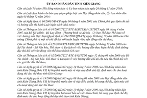 Quyết định 24/2009/QĐ-UBND Quy định chế độ định mức chi cho hoạt động thể dục