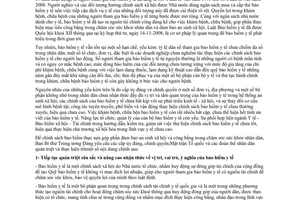 Chỉ thị 38-CT/TW Đẩy mạnh công tác bảo hiểm y tế