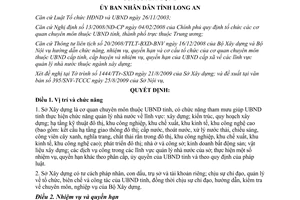 Quyết định 53/2009/QĐ-UBND chức năng nhiệm vụ quyền hạn Sở Xây dựng Long An