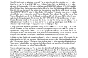 Chỉ thị 01/2009/CT-CA tổ chức các hoạt động tiến tới kỷ niệm 65 năm ngày truyền thống ngành Tòa án nhân dân 13-9-1945/ 13-9-2010