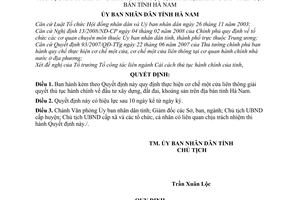 Quyết định 26/2009/QĐ-UBND cơ chế một cửa liên thông giải quyết thủ tục hành chính đầu tư xây dựng, đất đai, khoáng sản