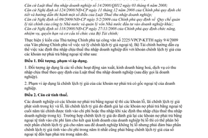 Thông tư 177/2009/TT-BTC xác định thu nhập chịu thuế chênh lệch tỷ giá khoản nợ phải trả bằng ngoại tệ