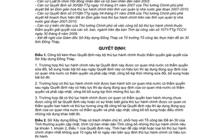 Quyết định 1179/QĐ-UBND.HC công bố bộ thủ tục hành chính