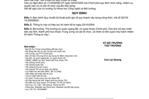 Thông tư 32/2009/TT-BXD quy chuẩn kỹ thuật quốc gia quy hoạch xây dựng nông thôn