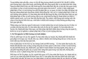 Chỉ thị 13/2009/CT-UBND tăng cường công tác quản lý bảo vệ môi trường