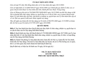 Quyết định 64/2009/QĐ-UBND chức năng nhiệm vụ quyền hạn Sở Xây dựng Bình Dương