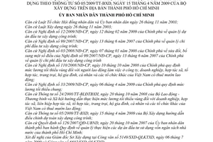 Quyết định 67/2009/QĐ-UBND quy định điều chỉnh dự toán xây dựng công trình theo Thông tư 05/2009/TT-BXD