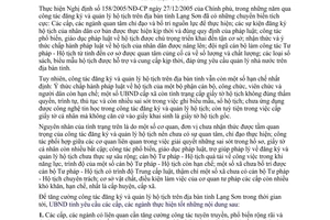 Chỉ thị 7/2009/CT-UBND tăng cường đăng ký quản lý hộ tịch Lạng Sơn