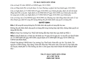 Quyết định 40/2009/QĐ-UBND không thu Phí thẩm định cấp quyền sử dụng đất