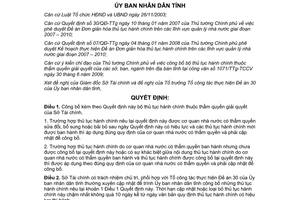 Quyết định 671/QĐ-UBND công bố bộ thủ tục hành chính