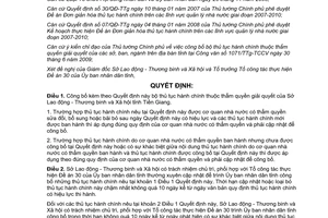 Quyết định 3431/QĐ-UBND công bố bộ thủ tục hành chính