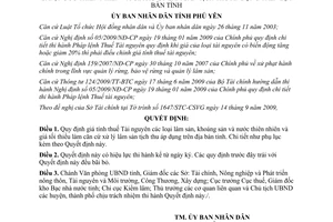 Quyết định 1730/2009/QĐ-UBND giá tính thuế tài nguyên giá xử lý lâm sản tịch thu