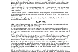 Quyết định 3430/QĐ-UBND công bố bộ thủ tục hành chính