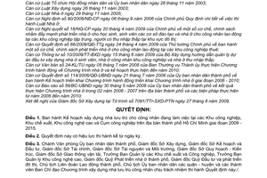 Quyết định 4372/QĐ-UBND kế hoạch xây dựng nhà lưu trú cho công nhân đang làm việc khu công nghiệp, khu chế xuất, khu công nghệ cao và cụm công nghiệp