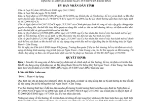 Quyết định 23/2009/QĐ-UBND sửa đổi chính sách bồi thường, hỗ trợ, tái định cư khi thu hồi đất