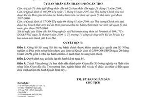 Quyết định 2799/QĐ-UBND công bố bổ sung Bộ thủ tục hành chính