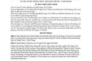 Quyết định 26/2009/QĐ-UBND làm mới, sửa chữa nhà ở  công trình công cộng trong vùng quy hoạch lòng hồ khu tái định cư