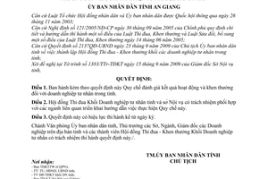 Quyết định 44/2009/QĐ-UBND Quy chế đánh giá kết quả hoạt động khen thưởng doanh nghiệp tư nhân