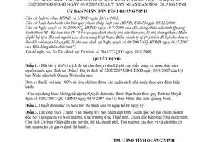 Quyết định 2923/2009/QĐ-UBND bãi bỏ Quyết định 3202/2007/QĐ-UBNtỷ lệ (%) trích để lại cho đơn vị thu lệ phí cấp giấy phép xả nước thải vào nguồn nước