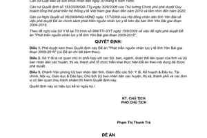 Quyết định 1470/QĐ-UBND năm 2009 Đề án Phát triển nguồn nhân lực y tế