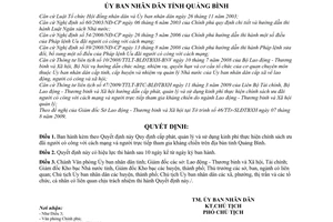 Quyết định 24/2009/QĐ-UBND cấp phát, quản lý sử dụng kinh phí chính sách ưu đãi người có công cách mạng người trực tiếp tham gia kháng chiến