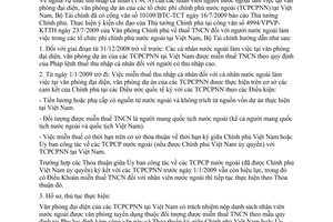 Công văn 13231/BTC-TCT thuế thu nhập cá nhân cá nhân nước ngoài làm việc tại văn phòng của tổ chức phi chính phủ