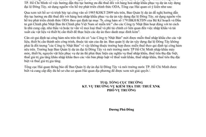 Công văn 5764/TCHQ-KTTT ưu đãi thuế đối  hàng nhập khẩu thuộc dự án ODA