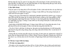 Hướng dẫn 455/SXD-QLĐT thực hiện xây dựng nhà hỗ trợ hộ nghèo về nhà ở