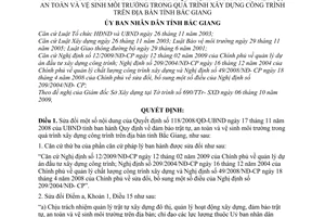 Quyết định 114/2009/QĐ-UBND sửa đổi Quyết định 118/2008/QĐ-UBND