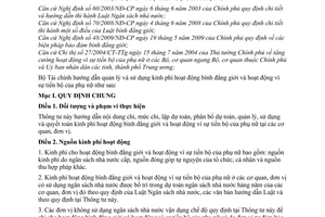 Thông tư 191/2009/TT-BTC hướng dẫn quản lý sử dụng kinh phí hoạt động bình đẳng giới vì sự tiến bộ phụ nữ