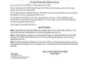 Quyết định 29/2009/QĐ-UBND Quy định vị trí chức năng nhiệm vụ