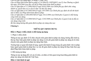 Thông tư 35/2009/TT-BXD hướng dẫn giám định tư pháp xây dựng