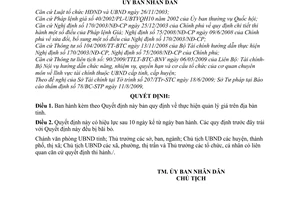 Quyết định 52/2009/QĐ-UBND quản lý giá