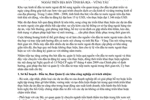 Chỉ thị 22/2009/CT-UBND thu hút quản lý vốn đầu tư trực tiếp nước ngoài Bà Rịa