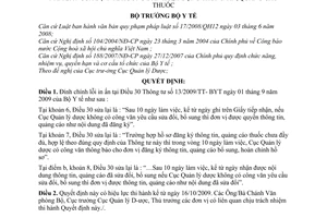 Quyết định 3814/QĐ-BYT đính chính Thông tư 13/2009/TT-BYT hoạt động thông tin quảng cáo thuốc