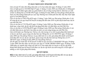 Quyết định 1902/2009/QĐ-UBND cơ chế, giải pháp điều hành kế hoạch