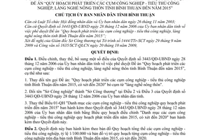 Quyết định 3121/QĐ-UBND  điều chỉnh Quyết định 3443/QĐ-UBND