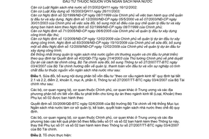 Thông tư 209/2009/TT-BTC sửa đổi Thông tư 27/2007/TT-BTC quản lý thanh toán vốn đầu tư nguồn vốn ngân sách nhà nước