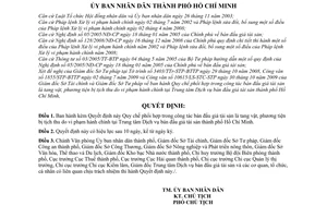 Quyết định 89/2009/QĐ-UBND Quy chế phối hợp trong công tác bán đấu giá tài sản do vi phạm hành chính tại Trung tâm Dịch vụ bán đấu giá