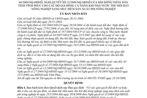 Quyết định 60/2009/QĐ-UBND  giải quyết đất dịch vụ hoặc đất ở