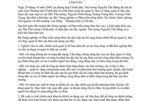 Thông báo 325/TB-VPCP ý kiến kết luận của Thủ tướng Nguyễn Tấn Dũng tại cuộc họp