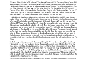 Thông báo 323/TB-VPCP kết luận Phó Thủ tướng Hoàng Trung Hải công tác chống buôn lậu gian lận thương mại hàng giả