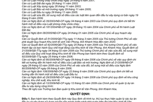 Quyết định 89/2009/QĐ-UBND  trình tự, thủ tục thực hiện quản lý các dự án đầu tư  xây dựng sử dụng nguồn vốn ngoài ngân sách nhà nước